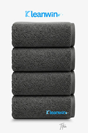 Titan Mikrofiber Bez 40x40Cm 4 Adet Oto Yıkama Kurulama Bezi Leke Bırakmaz Cam Havlu