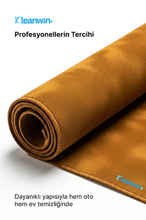 Luxury Shammy Lüx Güderi Bez 50x70Cm 300 GSM Oto Kurulama Bezi Araç Yıkama ve Cam Temizlik