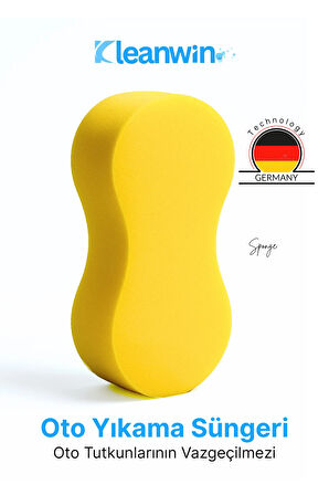 Sponge Yumuşak Oto Yıkama Süngeri, Araç Temizleme ve Köpükleme Süngeri 1 Adet