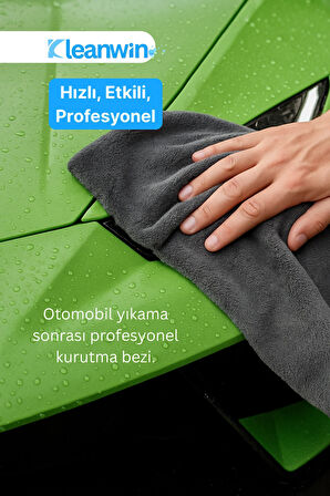 Angora Mikrofiber Bez 350 GSM 50x70 cm Soft Oto Kurulama Havlusu Araç Yıkama Bezi