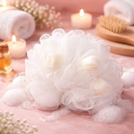 Keops Sabunlu Banyo Lifi - Beyaz - 60 gr