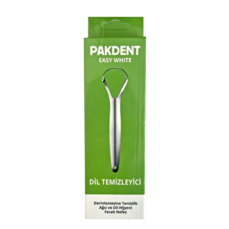 Pakdent Easywhite Paslanmaz Çelik Dil Temizleyici