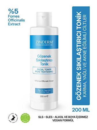 Gözenek Sıkılaştırıcı, Arındırıcı ve Yağ Dengeleyici Tonik 200ml