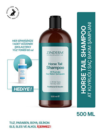 At Kuyruğu Şampuanı - Saç Dökülmesi Karşıtı Ve Hızlı Uzama Etkili Tuzsuz Şampuan (500 ML)