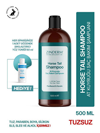 At Kuyruğu Şampuanı - Saç Dökülmesi Karşıtı Ve Hızlı Uzama Etkili Tuzsuz Şampuan (500 ML)