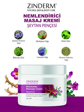 Masaj Kremi Şeytan Pençesi Özlü 125 ml