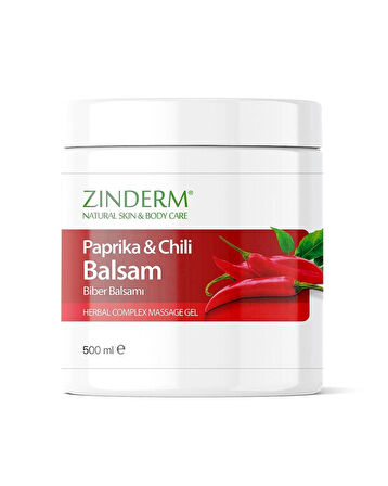 Paprika Biberli Balsam Masaj Jeli - 500 ml