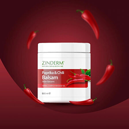 Paprika Biberli Balsam Masaj Jeli 500 ml ( 2 Adet X 500 ml )