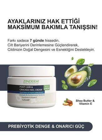 Ayak ve Topuk Çatlak Bakım Kremi 125ML