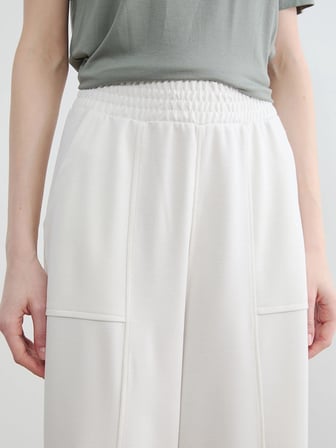 LCW Modest Bej Beli Lastikli Soft Touch Kadın Eşofman Altı