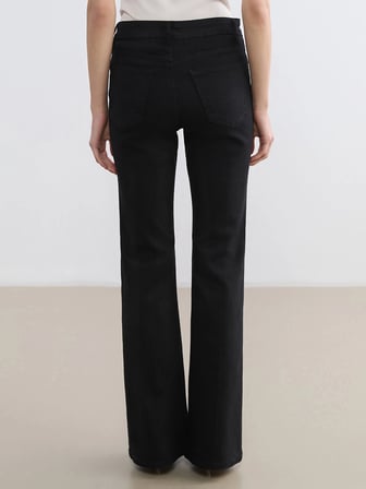 LCW Jeans Siyah Flare Kadın Jean Pantolon