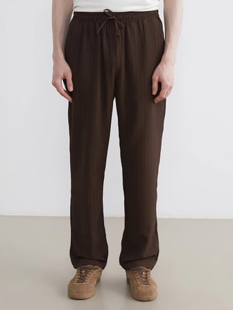 XSIDE Kahverengi Baggy Fit Erkek Pantolon