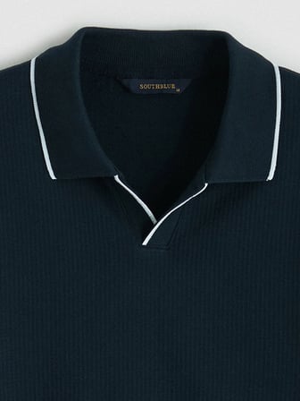 SOUTHBLUE Lacivert Polo Yaka Erkek Tişört