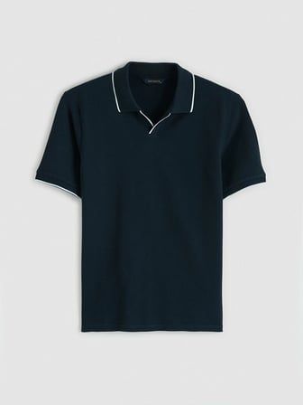 SOUTHBLUE Lacivert Polo Yaka Erkek Tişört