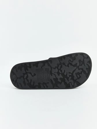 LCW STEPS Siyah Desenli Erkek Terlik