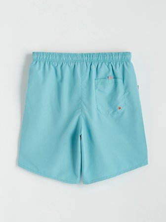 LCW SWIMWEAR Mavi Diz Hizası Boy Erkek Deniz Şortu