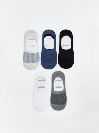 LCW ACCESSORIES Karışık Erkek Babet Çorap 5'li