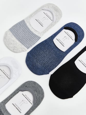 LCW ACCESSORIES Karışık Erkek Babet Çorap 5'li