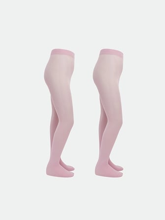 LCW Kids Pembe Kız Çocuk İnce Külotlu Çorap 2'li