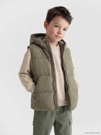LCW Kids Yeşil Erkek Çocuk Şişme Yelek