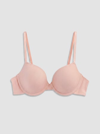 LCW DREAM Pembe Balenli Dolgusuz Tişört Sütyen