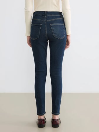 LCW Jeans İndigo Yüksek Bel Süper Skinny Fit Kadın Jean Pantolon