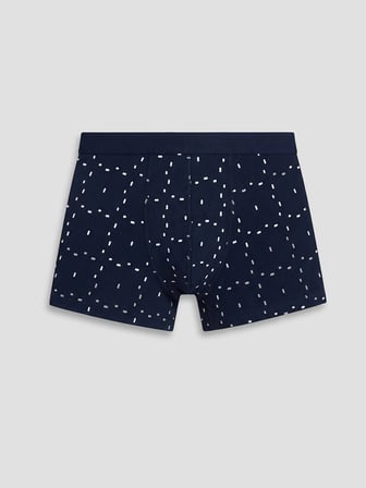 LC WAIKIKI Mavi Pamuklu Esnek Erkek Boxer 3'lü