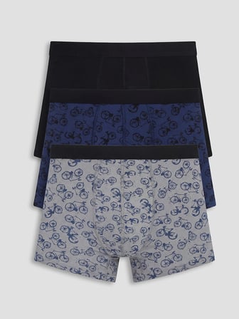 LC WAIKIKI Gri Pamuklu Esnek Erkek Boxer 3'lü