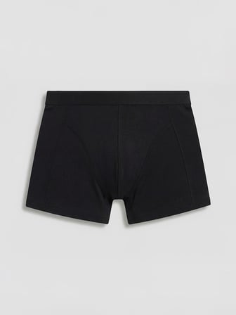 LC WAIKIKI Siyah Regular Fit Pamuklu Esnek Erkek 3'lü Boxer