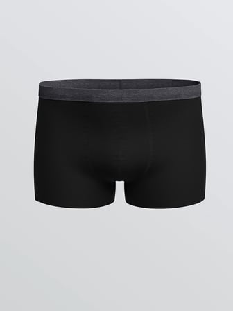 LC WAIKIKI Antrasit Standart Kalıp Pamuklu Esnek Erkek Boxer 3'lü