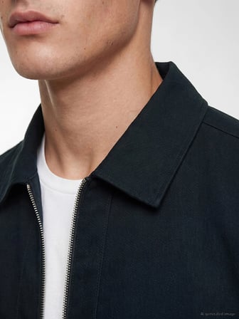 LCW Vision Lacivert Regular Fit Gömlek Yaka Erkek Ceket