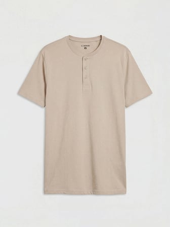 LC WAIKIKI Bej Standart Kalıp Ekose Erkek Pijama Takım