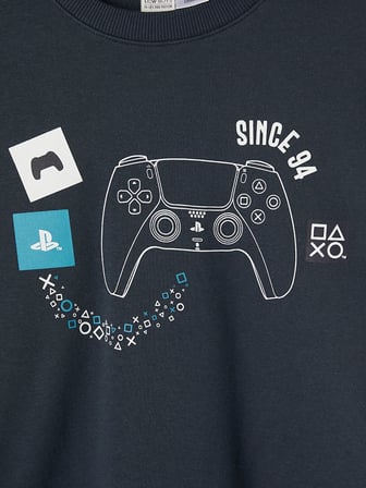 LCW Kids Lacivert PlayStation Baskılı Erkek Çocuk Eşofman Takımı