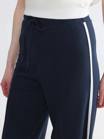 LCW Modest Lacivert Beli Lastikli Soft Touch Kadın Eşofman Altı