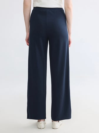 LCW Modest Lacivert Beli Lastikli Soft Touch Kadın Eşofman Altı