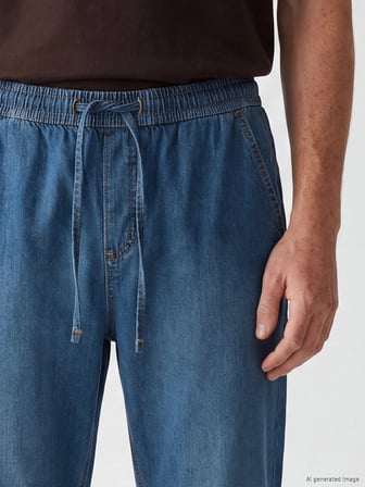 LCW Jeans İndigo Straight Fit Erkek Jean Pantolon
