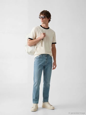 LCW Jeans İndigo 779 Regular Fit Erkek Jean Pantolon