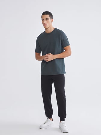 XSIDE ACTIVE Siyah Standart Kalıp Erkek Jogger Eşofman Altı