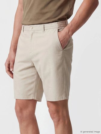 SOUTHBLUE Bej Standart Kalıp Erkek Şort
