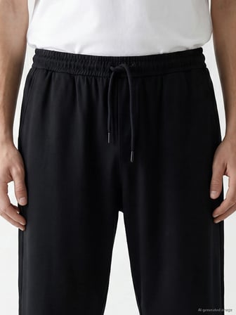LC WAIKIKI Siyah Regular Fit Erkek Şort