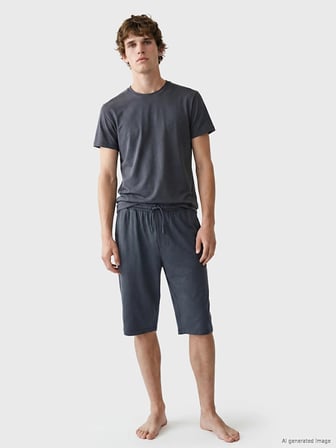 LC WAIKIKI Gri Regular Fit Erkek Şort