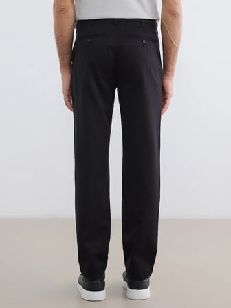 LCWAIKIKI Classic Siyah Regular Fit Erkek Chino Pantolon