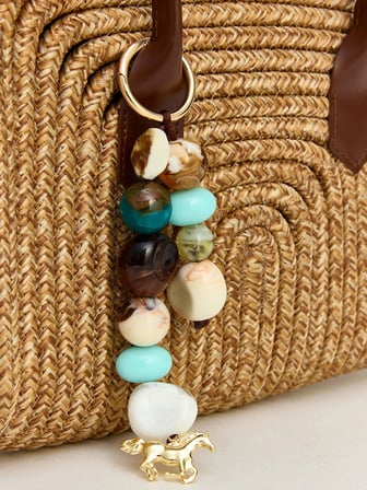 LCW ACCESSORIES Bej Kadın Hasır Omuz Çantası