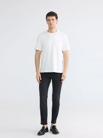LCW Jeans Siyah 750 Slim Fit Erkek Jean Pantolon