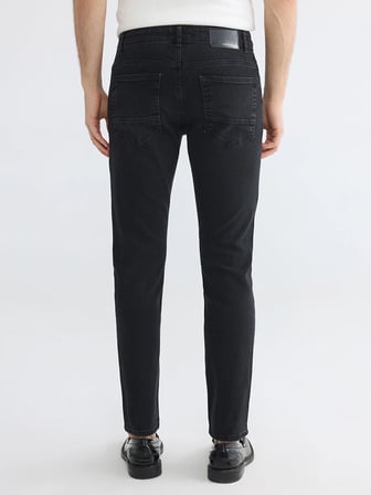 LCW Jeans Siyah 750 Slim Fit Erkek Jean Pantolon