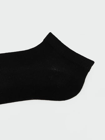 LCW ACCESSORIES Siyah Erkek Patik Çorap 7'li