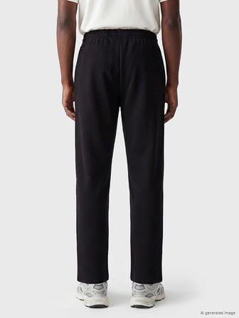 XSIDE Siyah Regular Fit Erkek Eşofman Altı