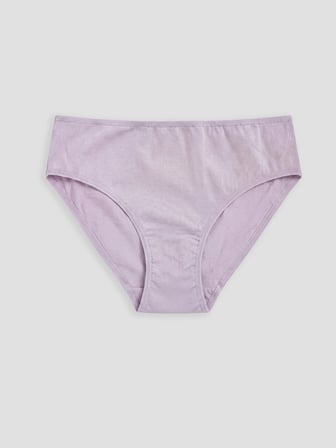 LCW DREAM Lila Düz Bikini Külot 3'lü