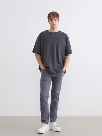 LCW Jeans Antrasit 750 Slim Fit Erkek Jean Pantolon