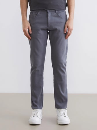 LCW Jeans Antrasit 750 Slim Fit Erkek Jean Pantolon